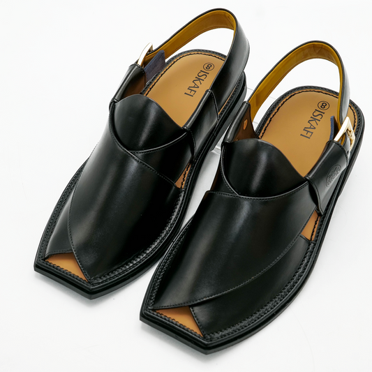 Smart Zalmi 031 Black Simple chappal