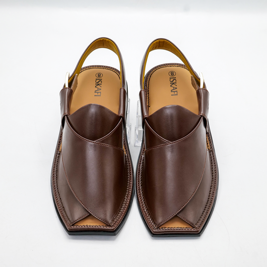 Smart Zalmi 031 Brown Simple chappal