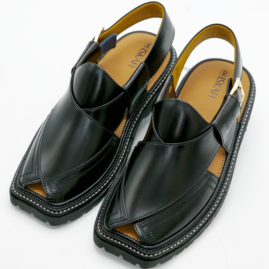 Smart Zalmi 021 Black Simple chappal