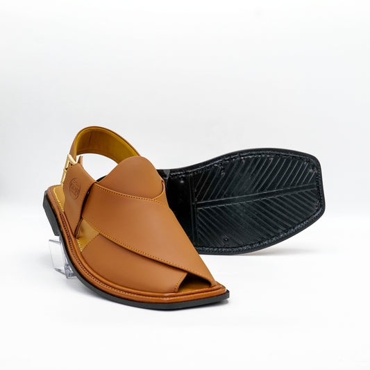 Smart Zalmi 001 Light Camel Chappal