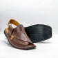 Smart Zalmi 012 Brown Simple Chappal
