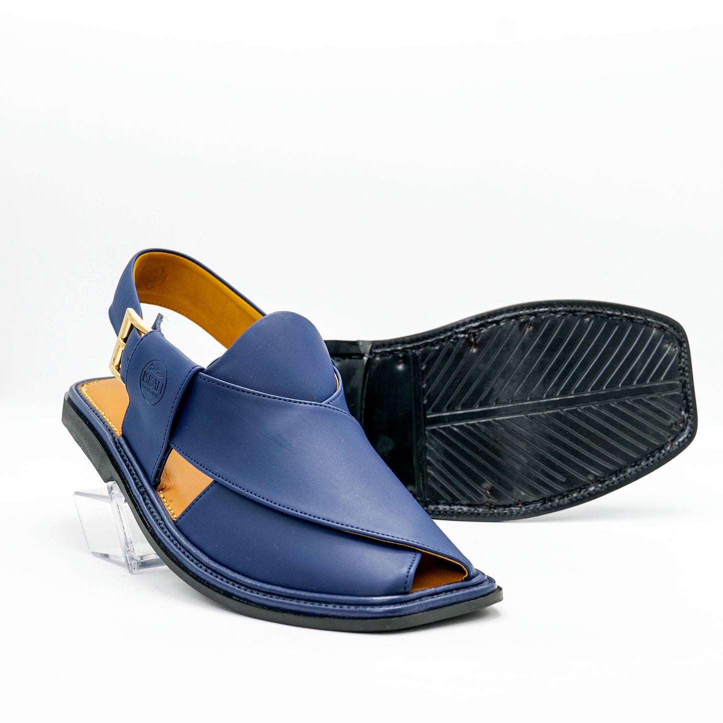 Smart Zalmi 001 Blue Mate Peshawari Chappal