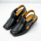 Smart Zalmi 001 Black Simple Chappal