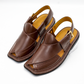 Smart Zalmi 012 Brown Simple Chappal