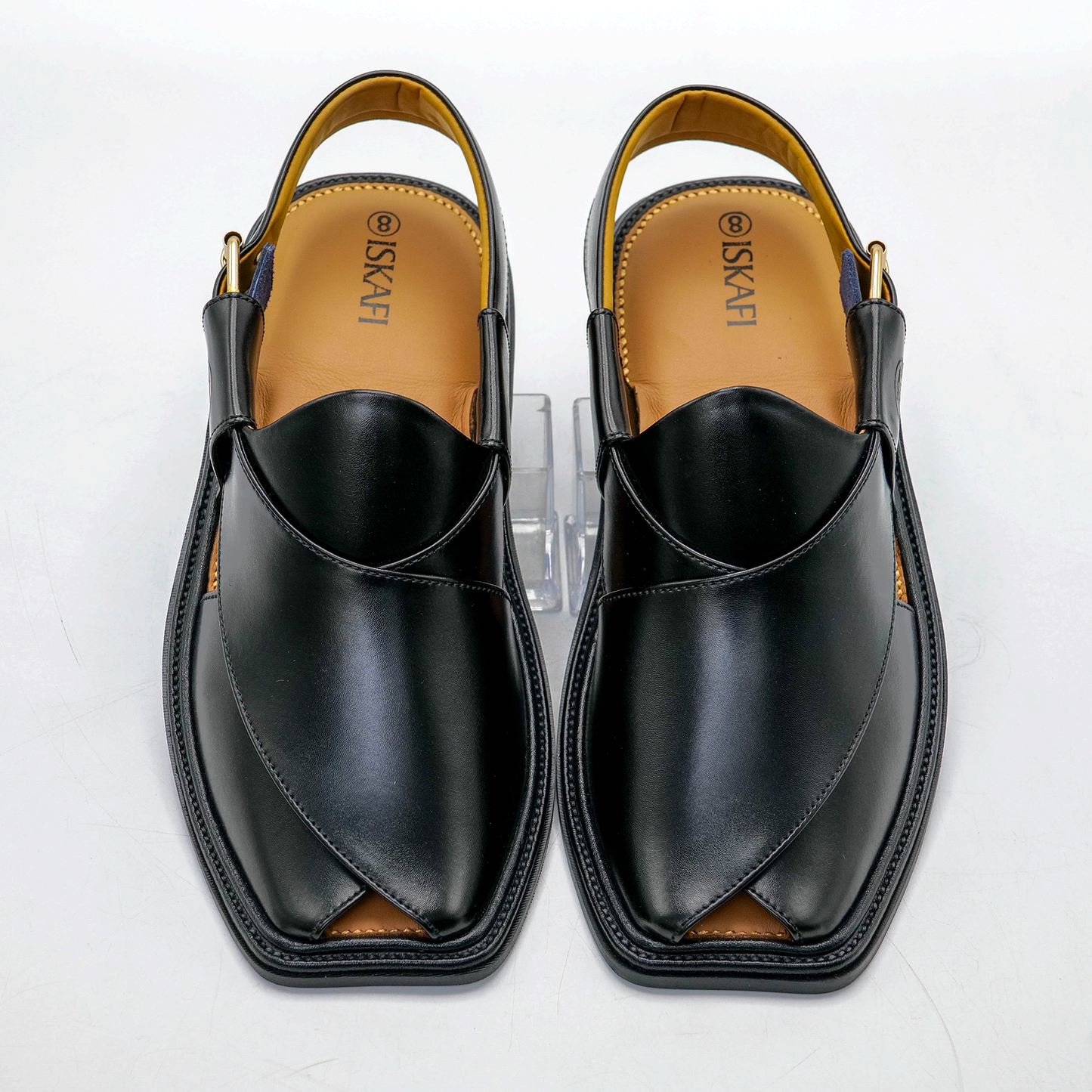 Smart Zalmi 001 Black Simple Chappal