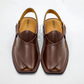 Smart Zalmi 001 Brown Simple Chappal