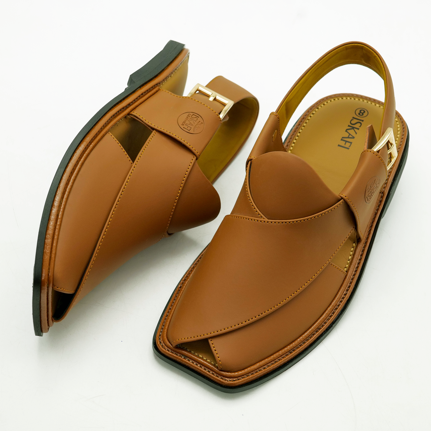 Smart Zalmi 001 Light Camel Chappal