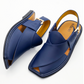 Smart Zalmi 001 Blue Mate Peshawari Chappal