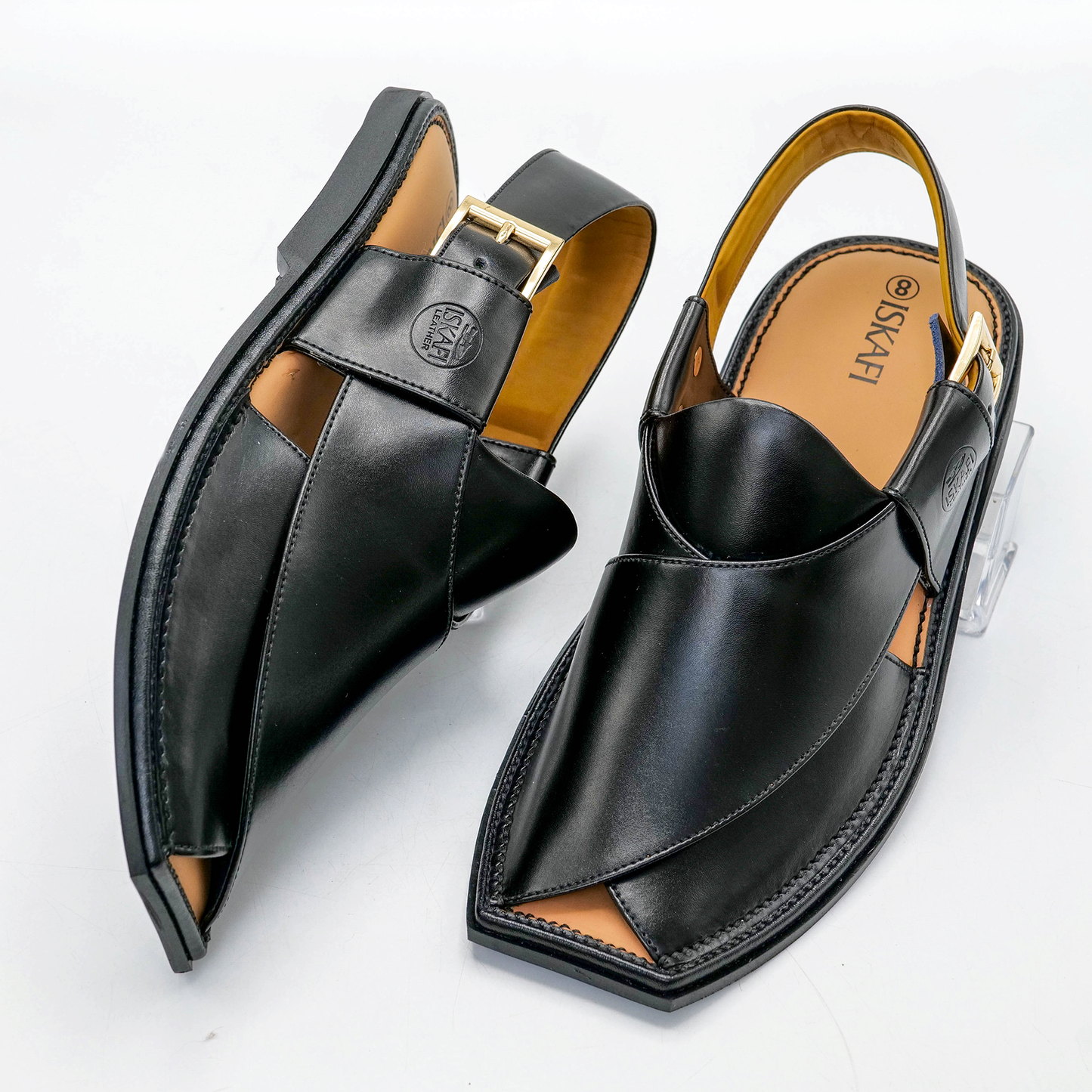 Smart Zalmi 031 Black Simple chappal