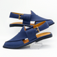 Smart Zalmi 001 Blue Mate Peshawari Chappal