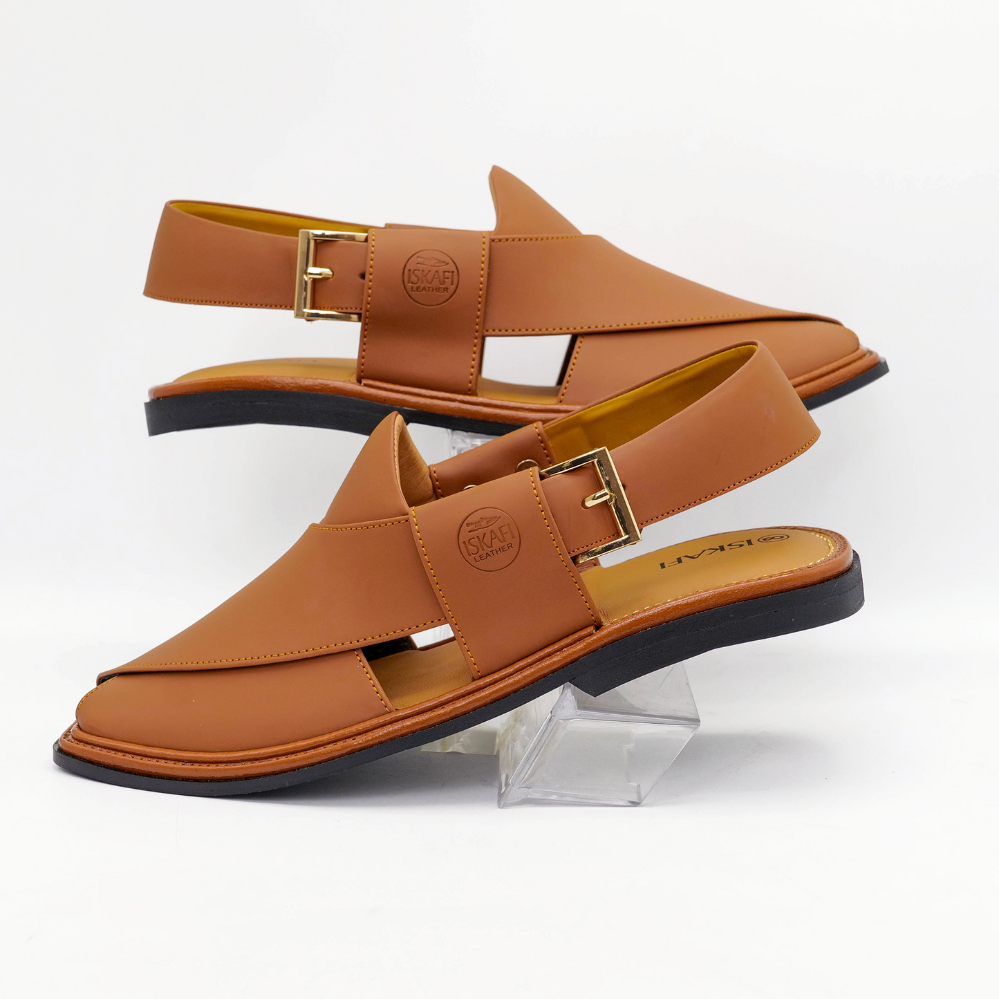 Smart Zalmi 001 Light Camel Chappal