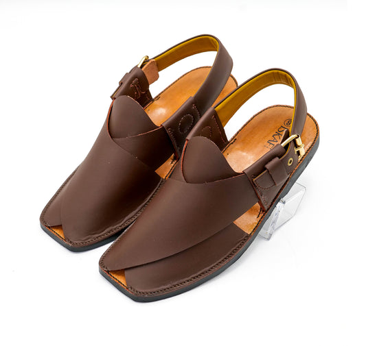 Smart Zalmi chappal 051 Brown Mate